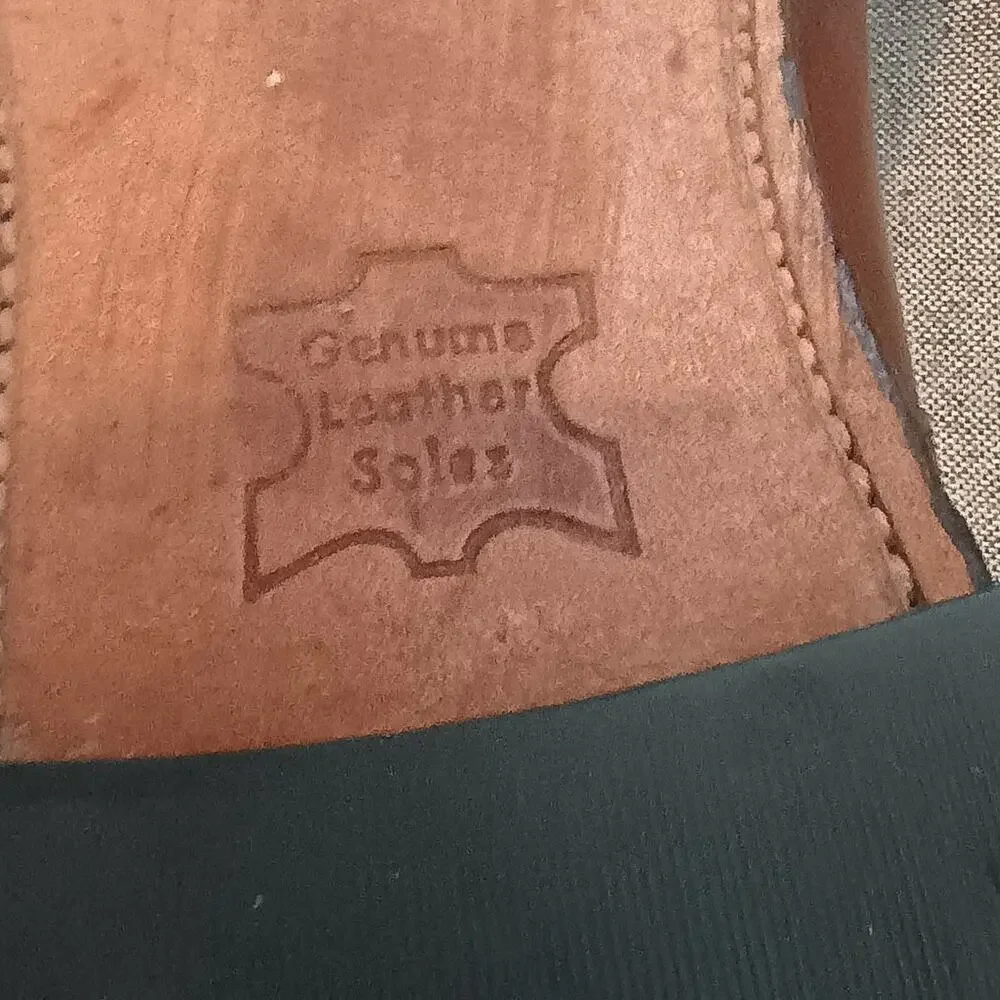 Vintage Men's Foot So Port Supreme #4147  Brown Leather Oxfords Size 14 AA